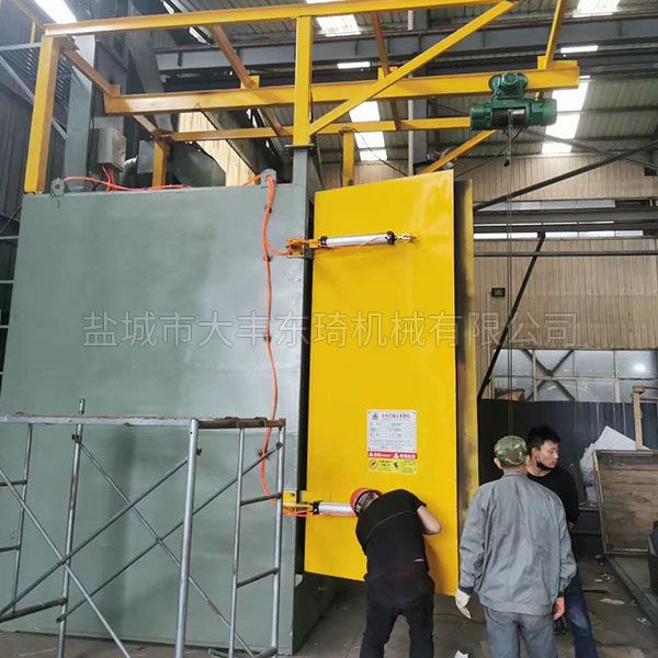 DQ3730双绞龙2T葫芦抛丸设备