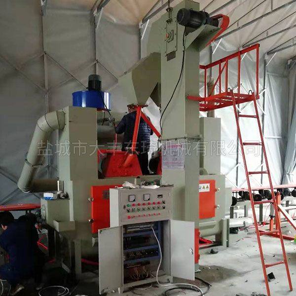 圆钢自动表面处理抛丸机