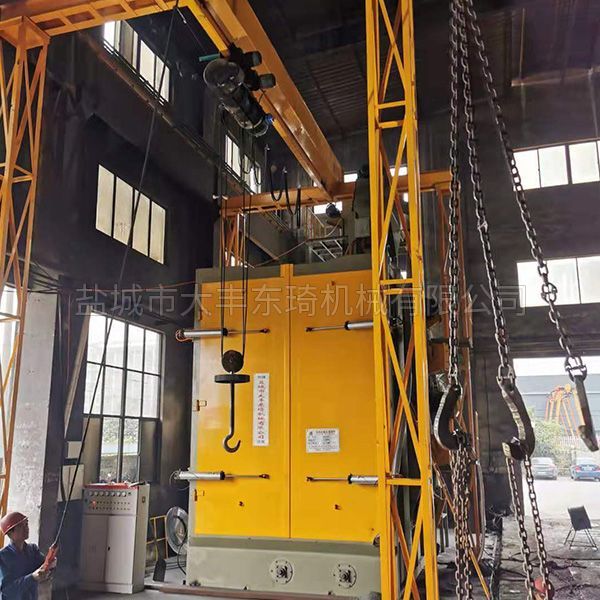10吨重型吊钩抛丸机