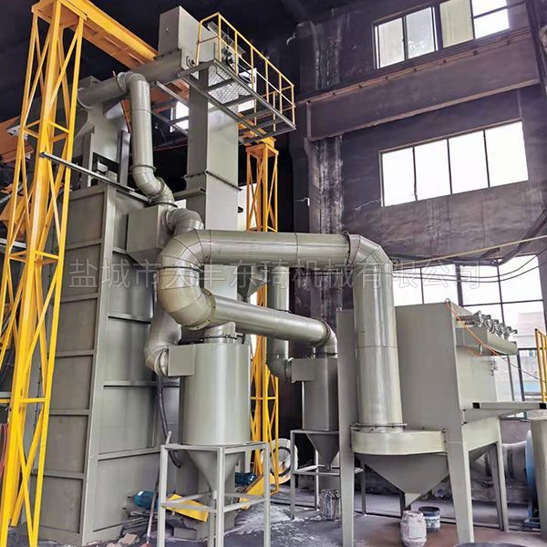 10吨重型吊钩抛丸机