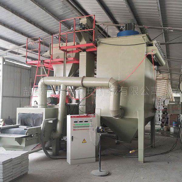 石材荔枝面履带通过处理设备